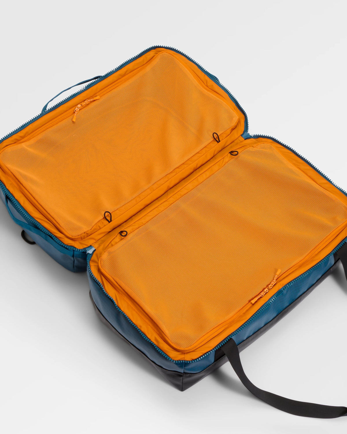 Roamer 60L Split Duffel Bag - Tidal Blue - Flatlay