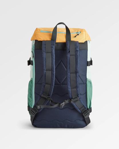 Boondocker Recycled 26L Backpack - Surf Spray Multi - Flatlay