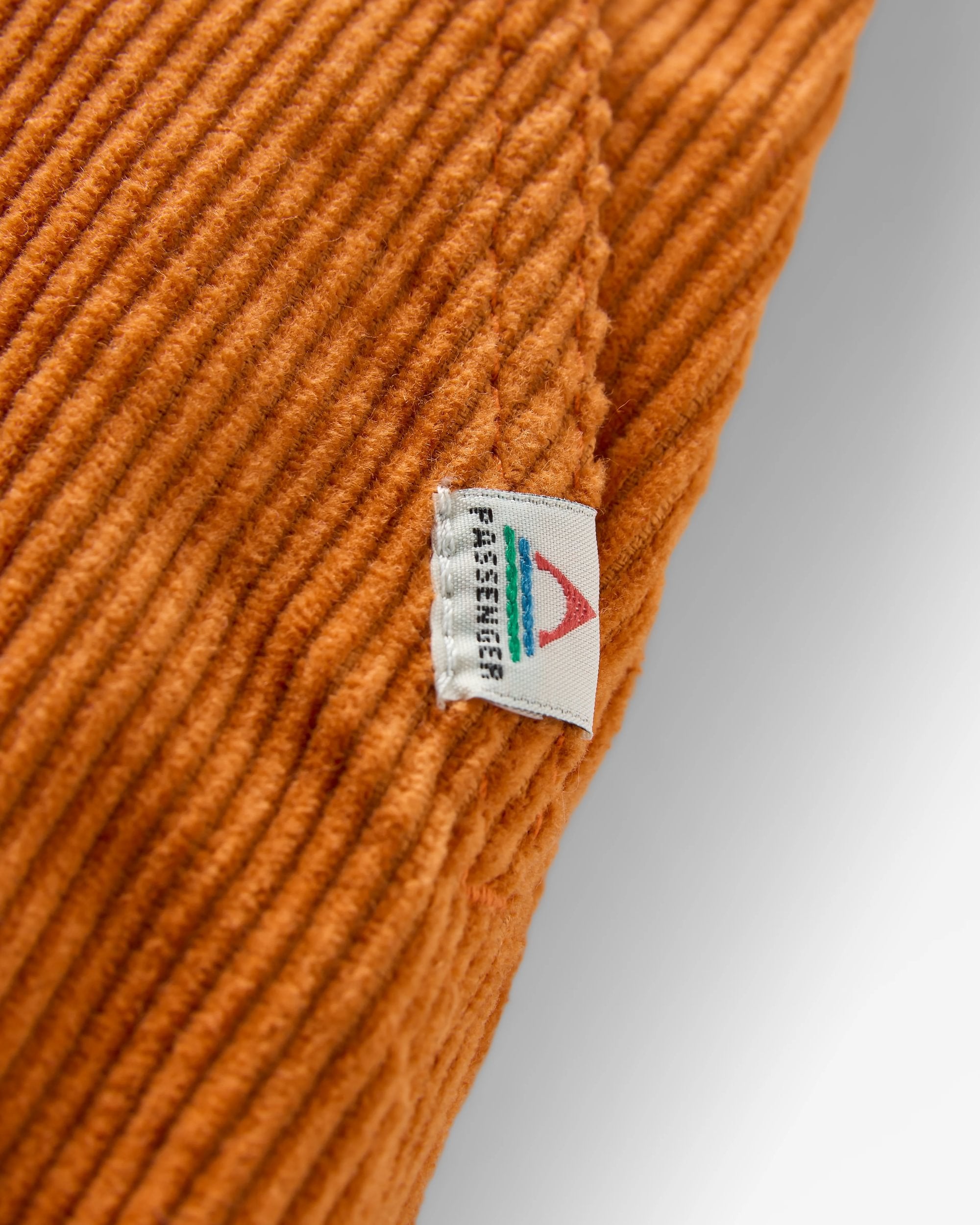 Avian Organic Cord Short - Sunset Orange - Flatlay