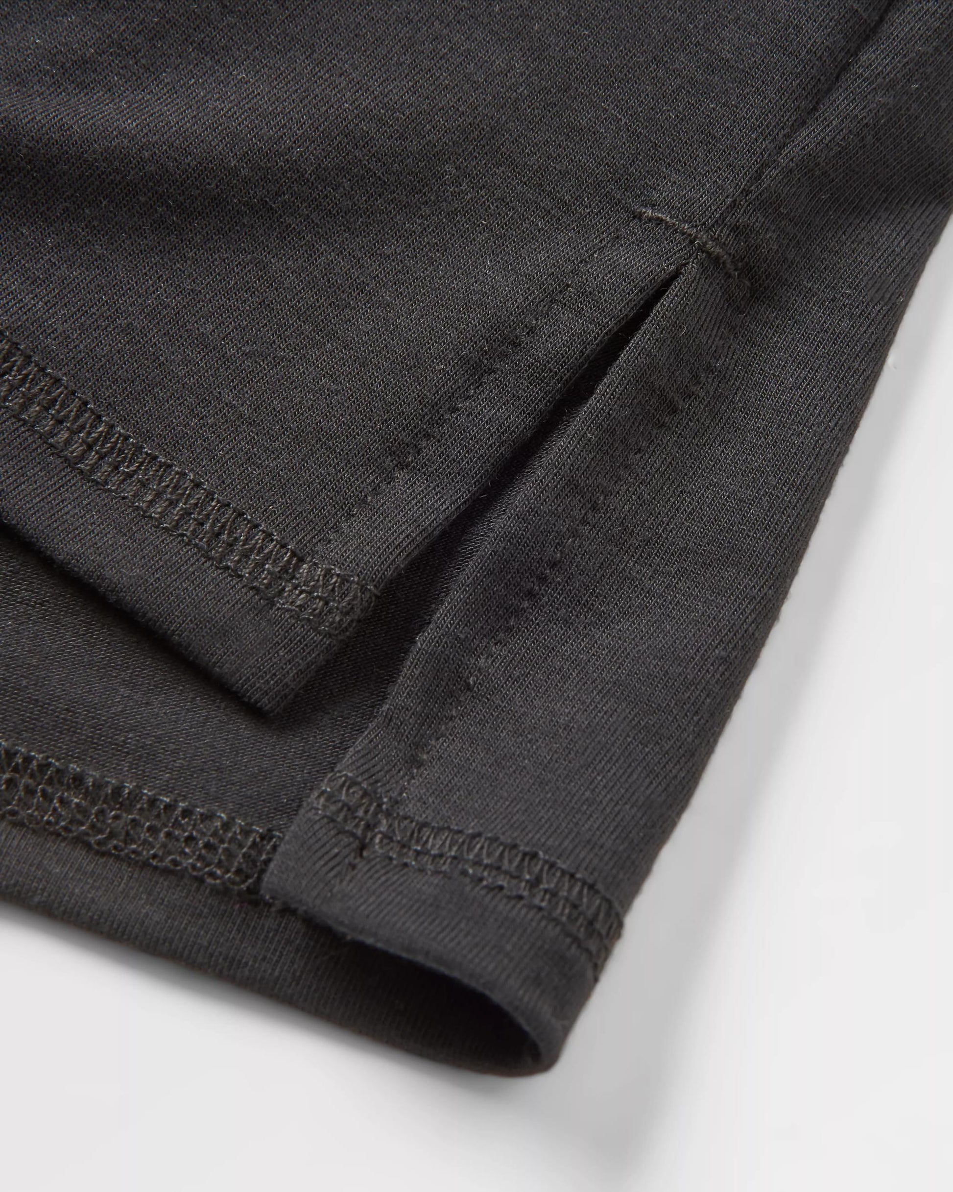 Classic Active Recycled LS T-Shirt - Black - Flatlay