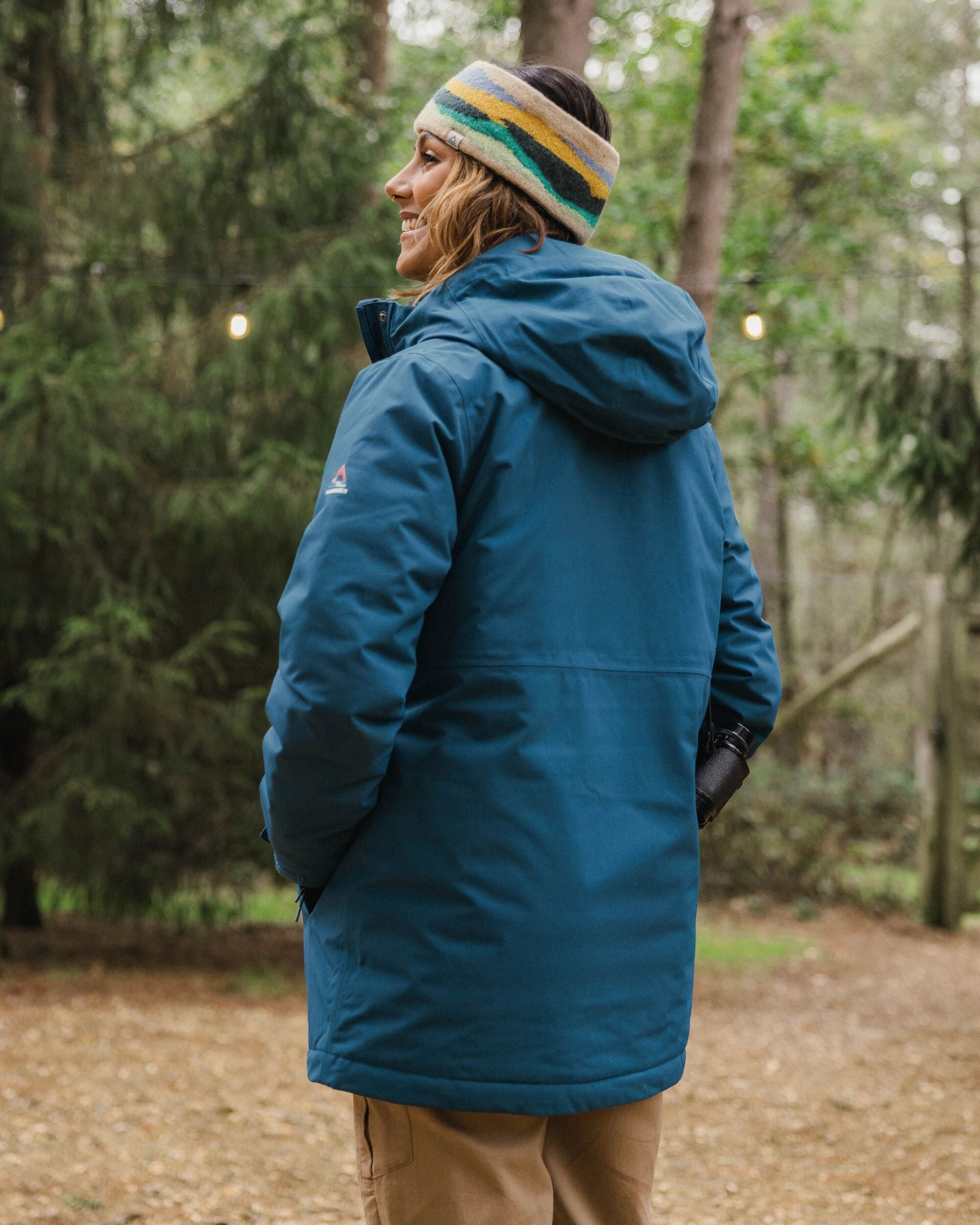 Cloudmont Waterproof Down Parka - Tidal Blue - Lifestyle