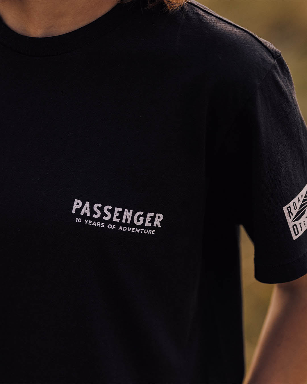 Float Oversized T-Shirt - True Black - Lifestyle