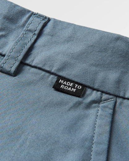 365 Light Organic Cotton Shorts - Storm Grey - Flatlay