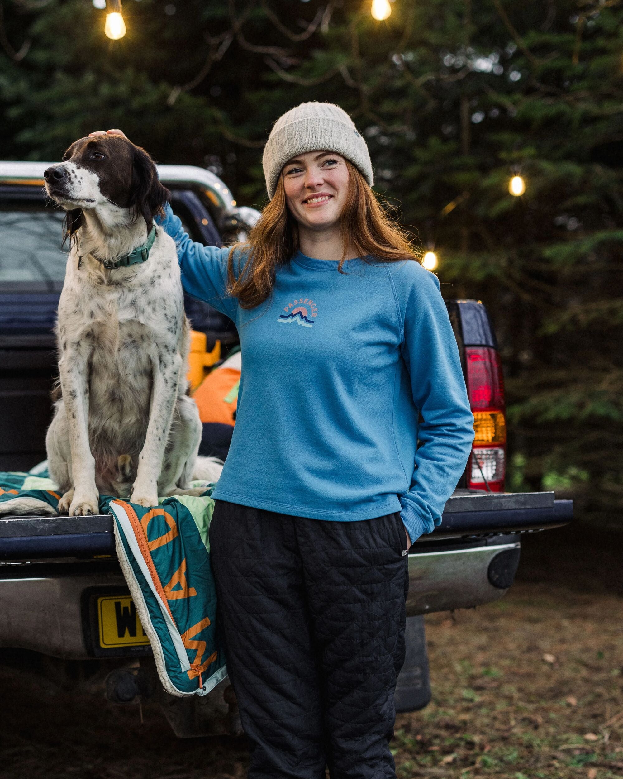 Breathe Recycled Cotton Sweatshirt - Bluejay - Lifestyle