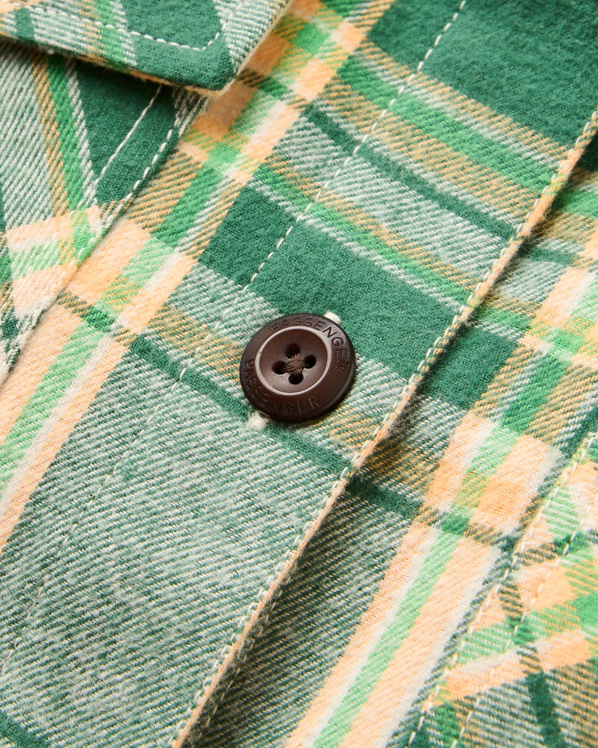 Stella LS Shirt - Pineneedle Check - Flatlay