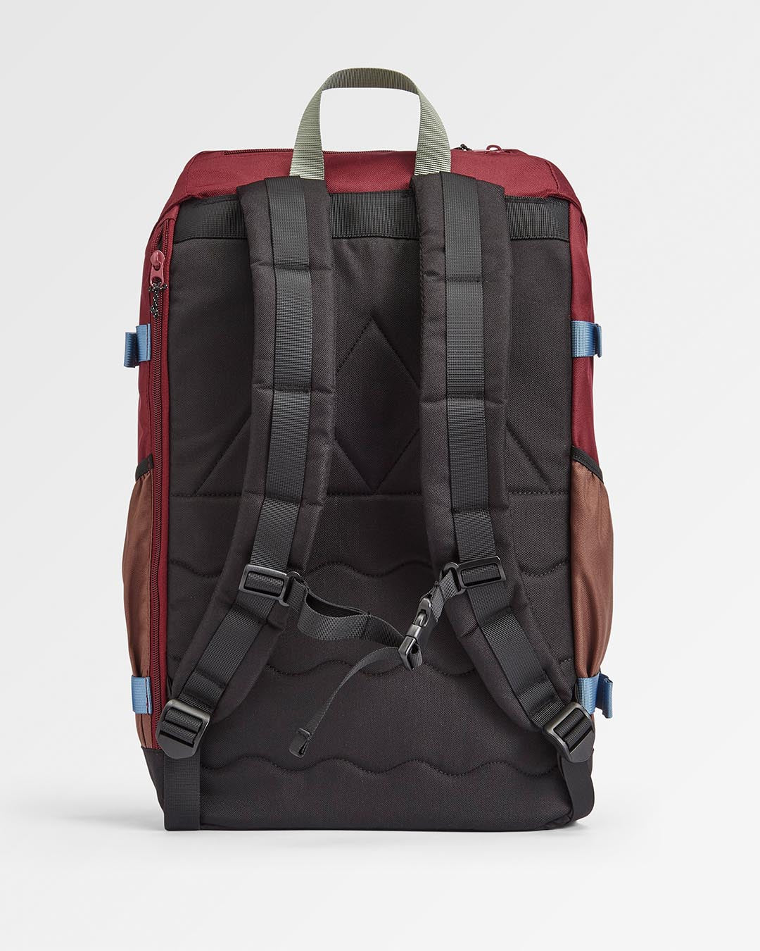 Boondocker Recycled 26L Backpack - Burgundy/Chestnut - Flatlay