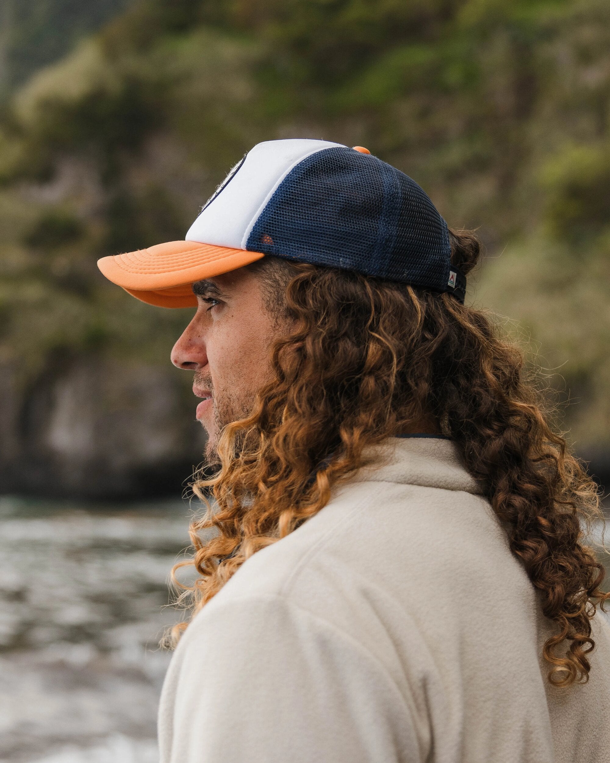 Escapism Trucker Cap - Apricot - Lifestyle - Male