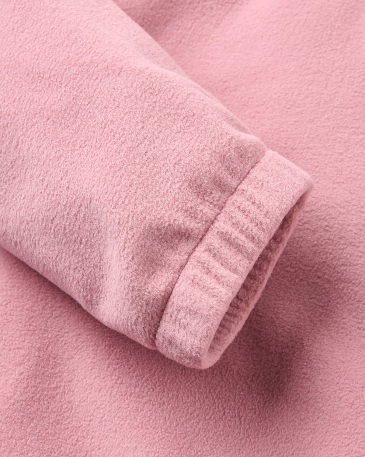 Ayla Micro Polartec® 1/4 Zip Fleece - Pink Haze - Flatlay