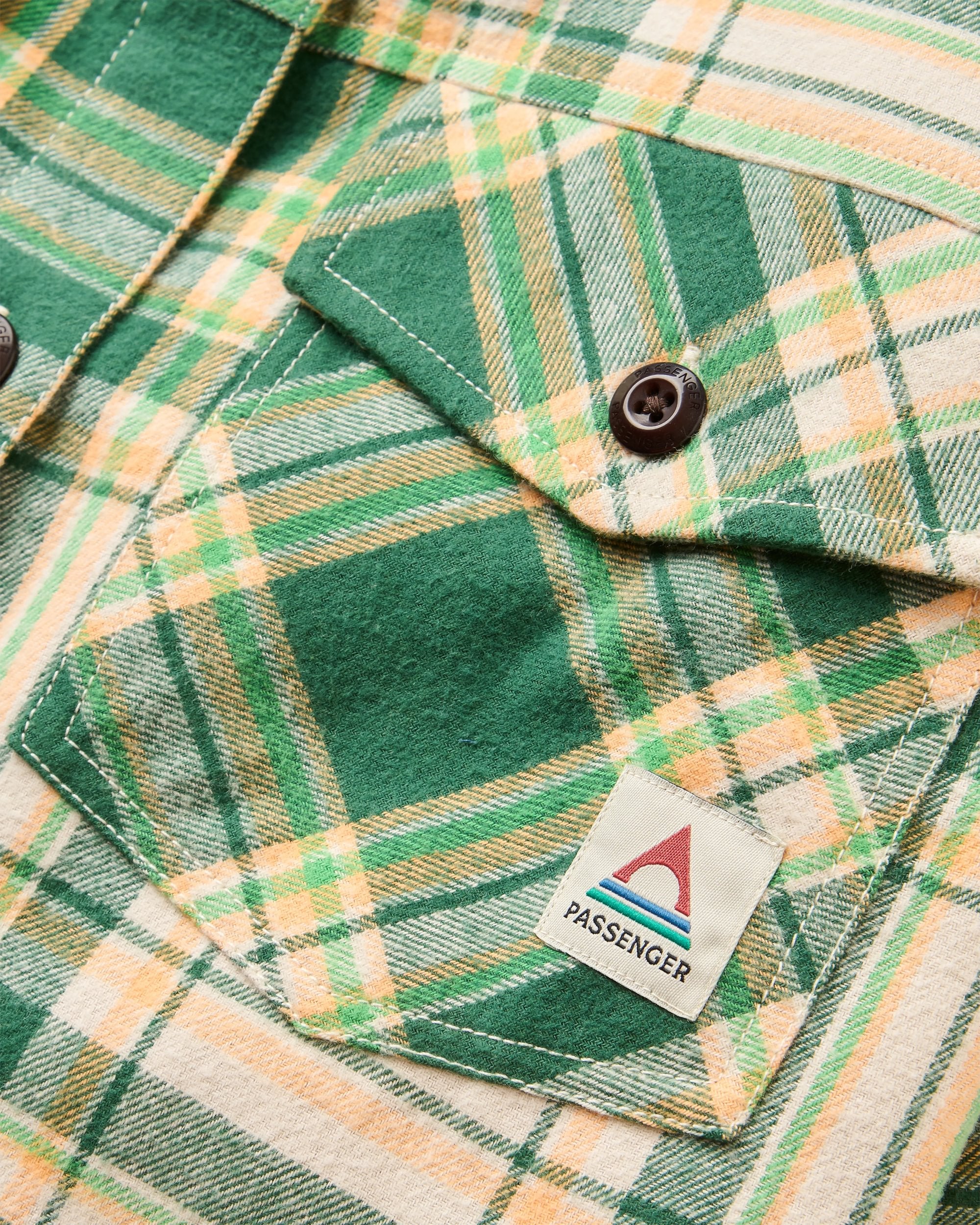 Stella LS Shirt - Pineneedle Check - Flatlay