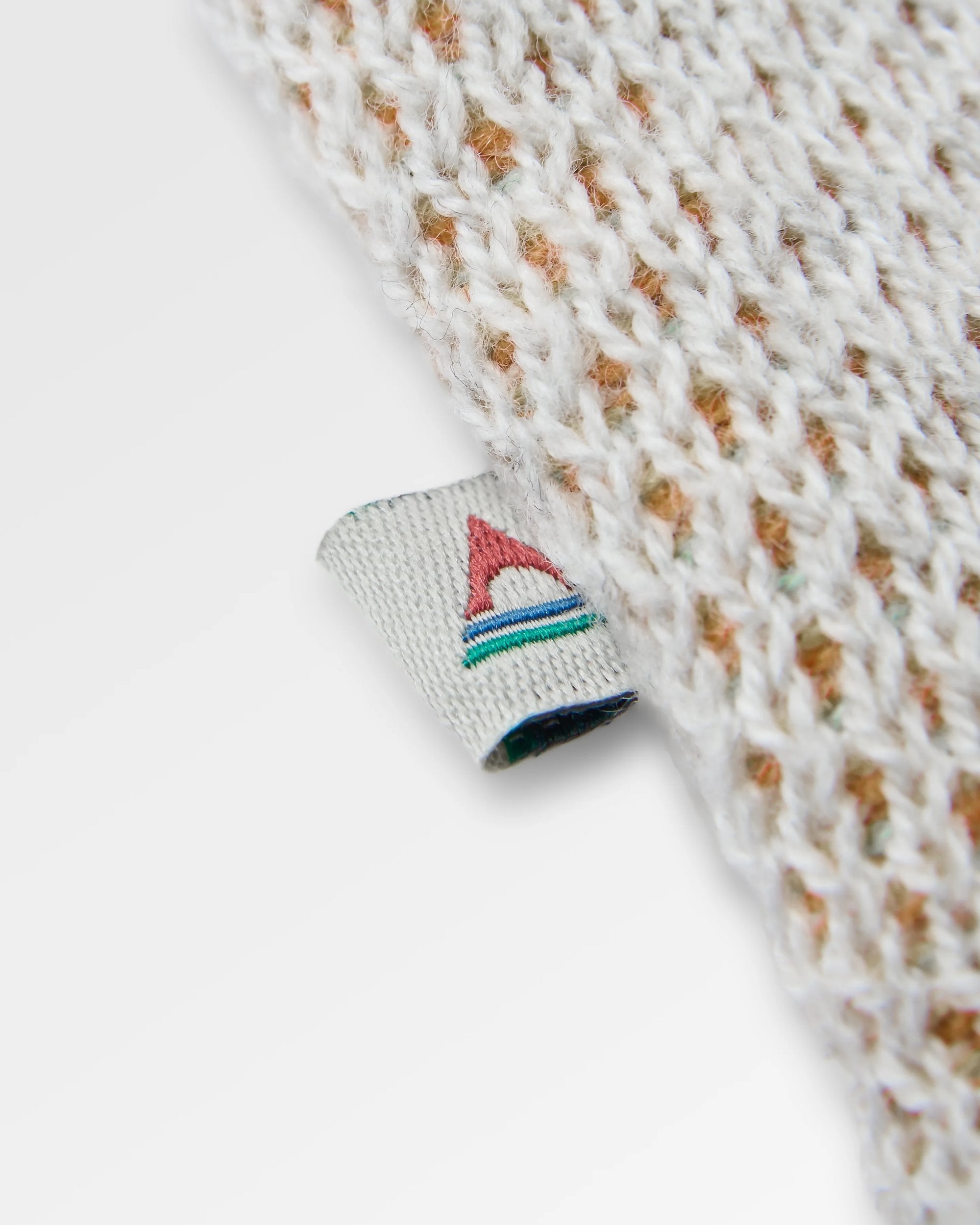 Dawner Knitted Cardigan - Light Grey Marl - Flatlay