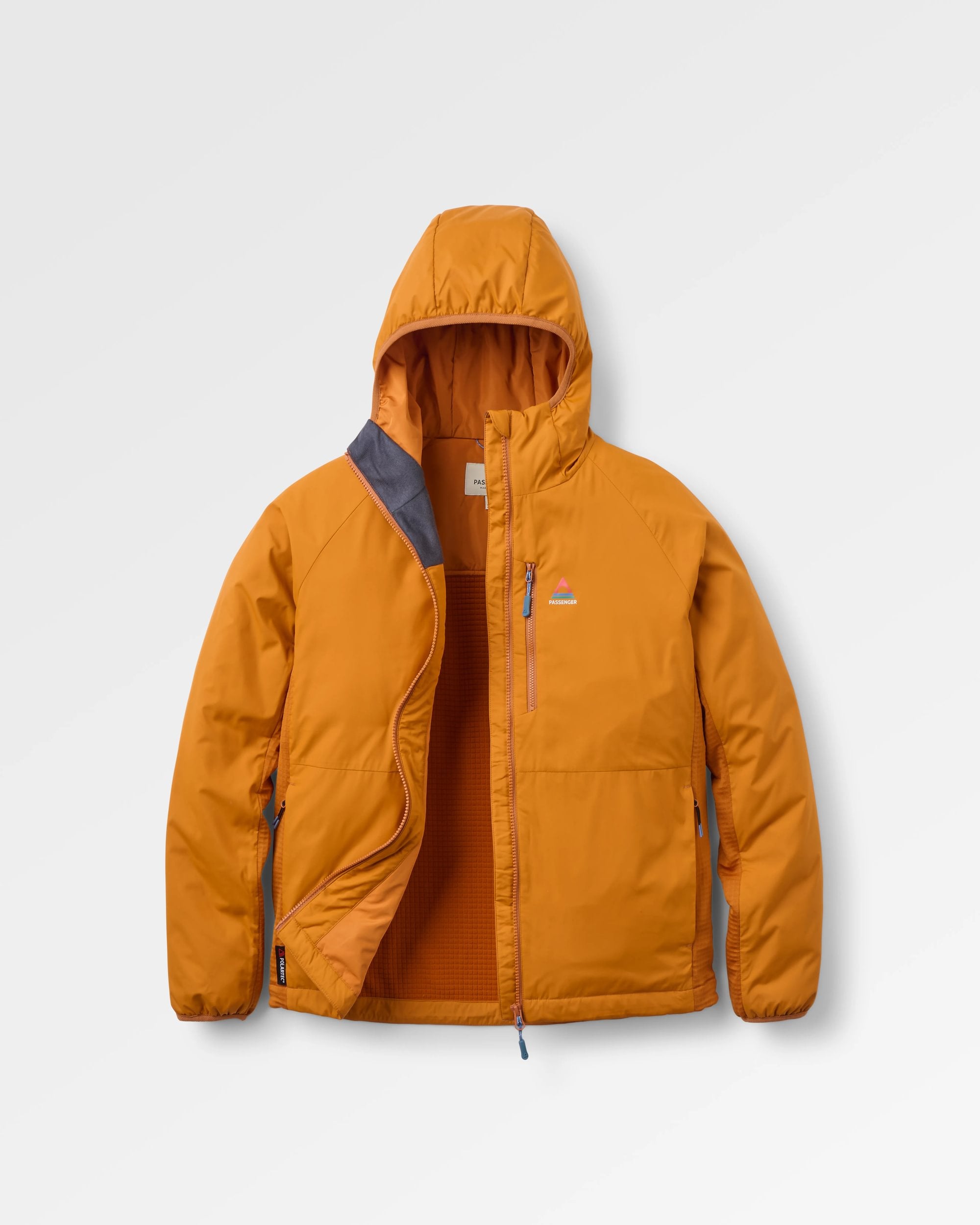 Women's Trailscape Lightweight Insulated Jacket - Retro Orange - Flatlay