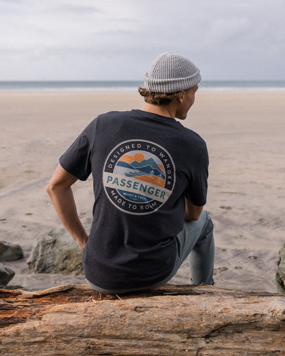 Odyssey Organic Cotton T-Shirt - Ebony Marl - Lifestyle - Male