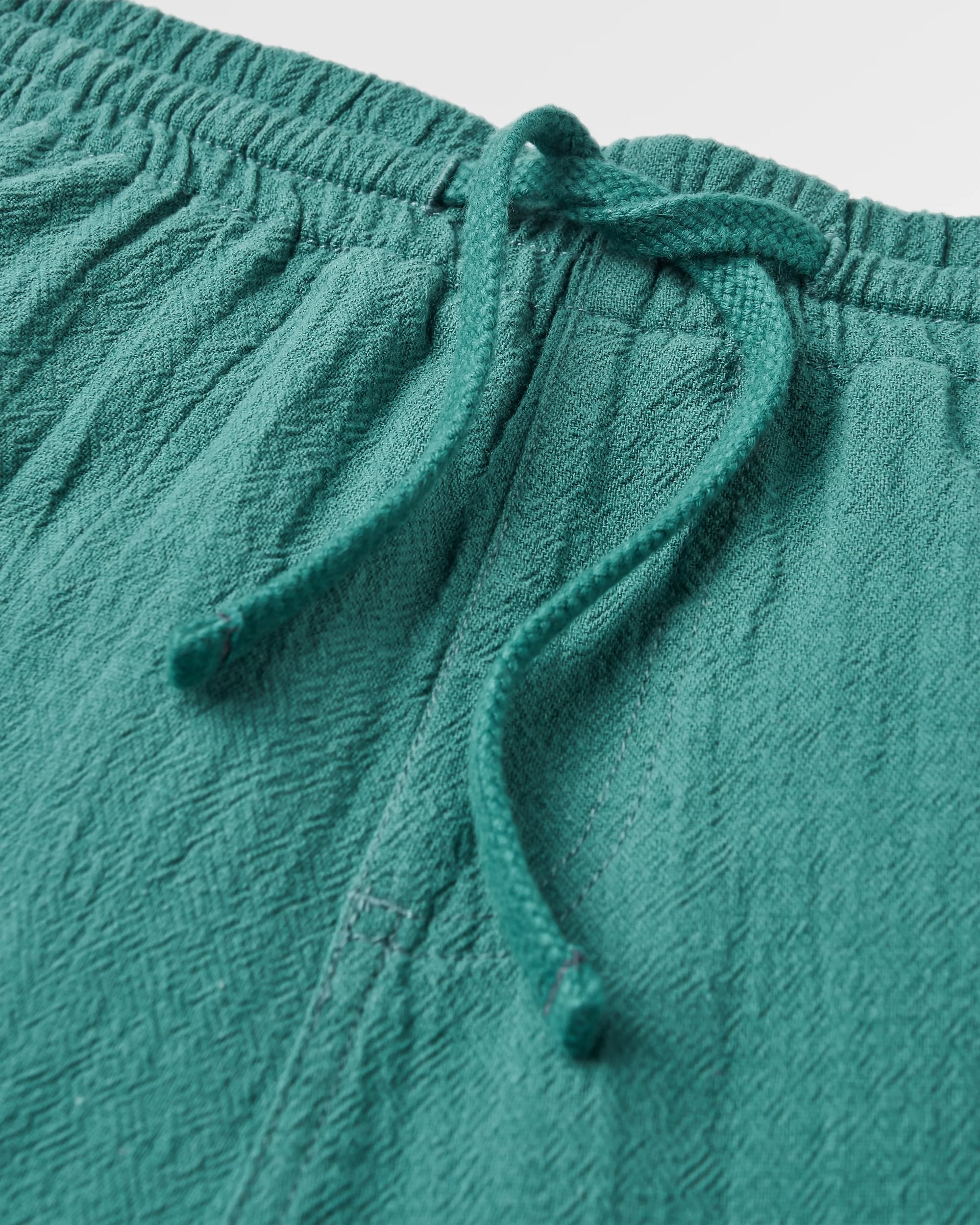 Drifter Linen Blend Short - Deep Ocean - Flatlay