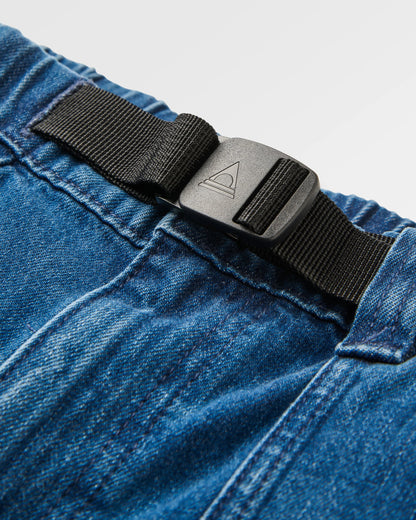 Adventurer Denim Trouser - Mid Wash Denim  - Flatlay