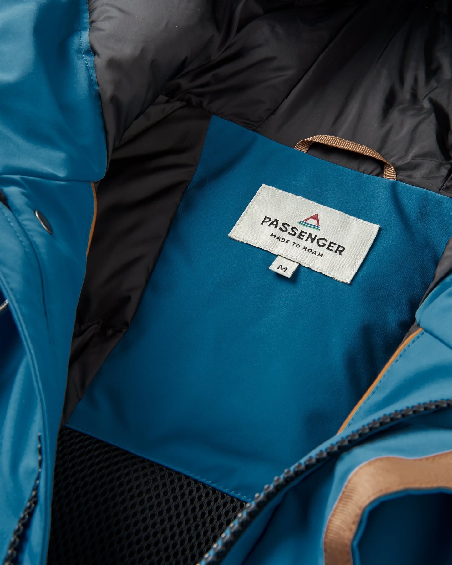 Baltic Recycled Insulated Parka - Toffee/Blue Steel - Flatlay