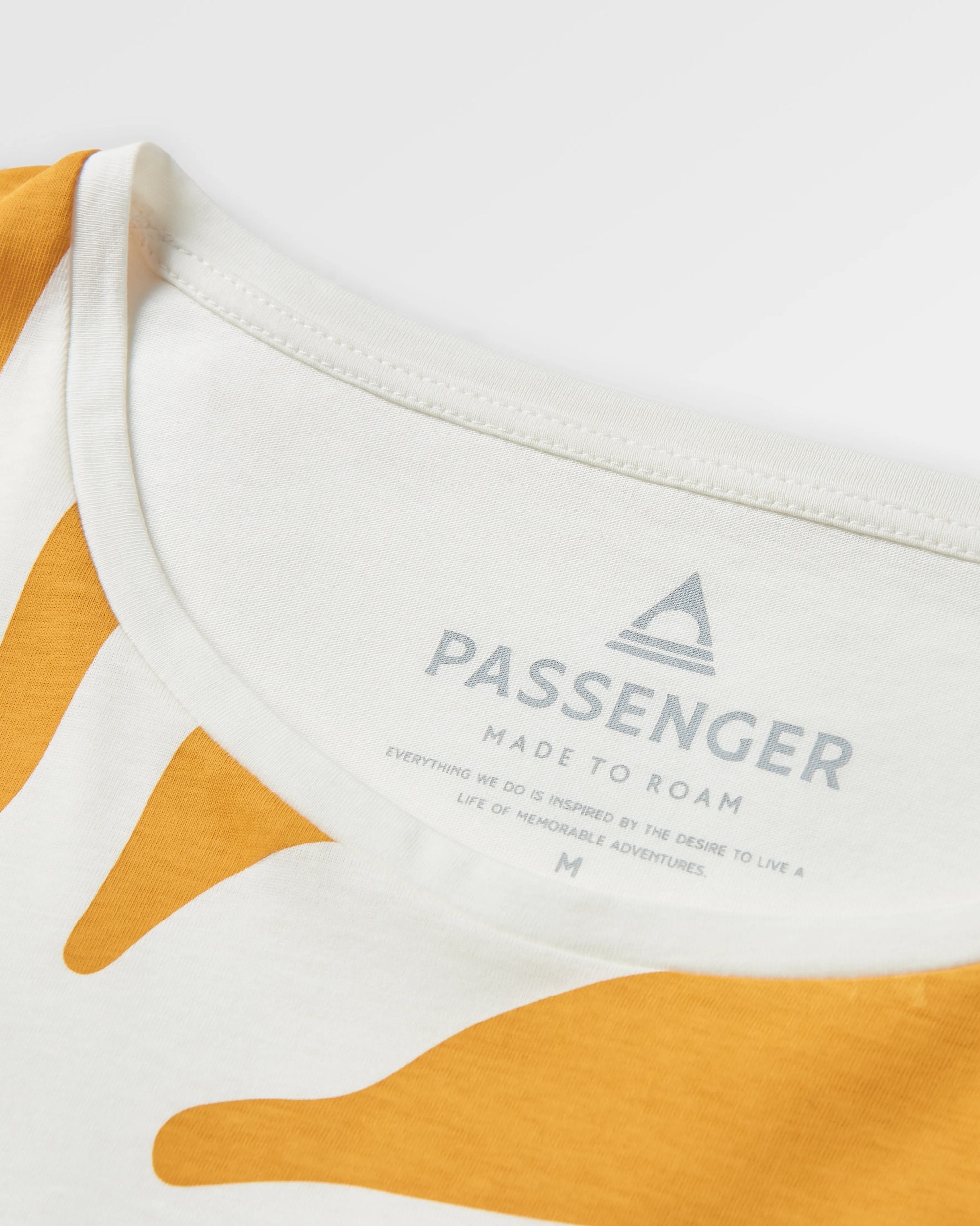 Sunsets Organic Cotton LS T-Shirt - Marshmallow - Flatlay