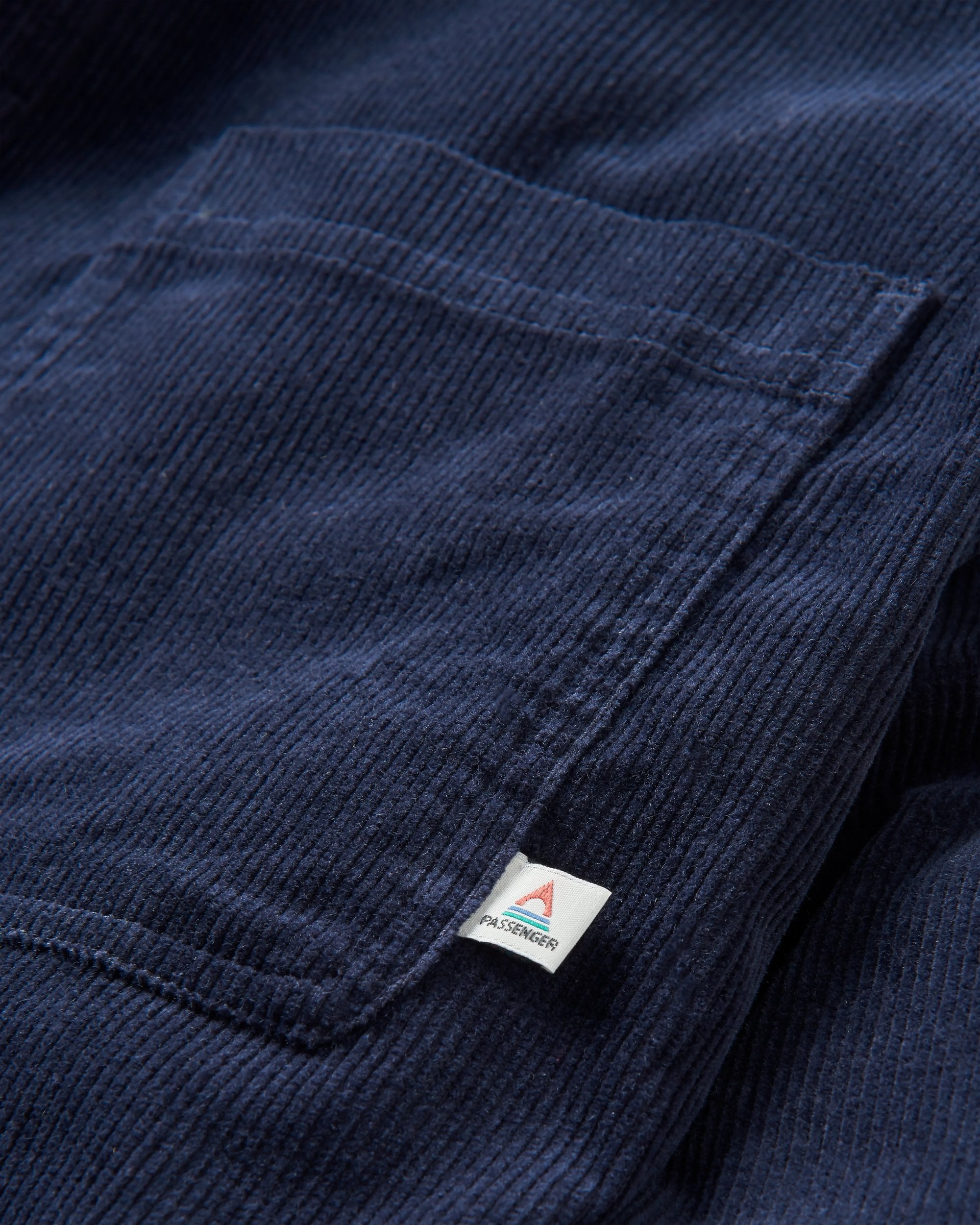 Backcountry Cord Shirt - Deep Navy - Flatlay