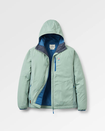Shasta Lightweight Recycled Thermore® Insulated Jacket - Pistachio - Flatlay