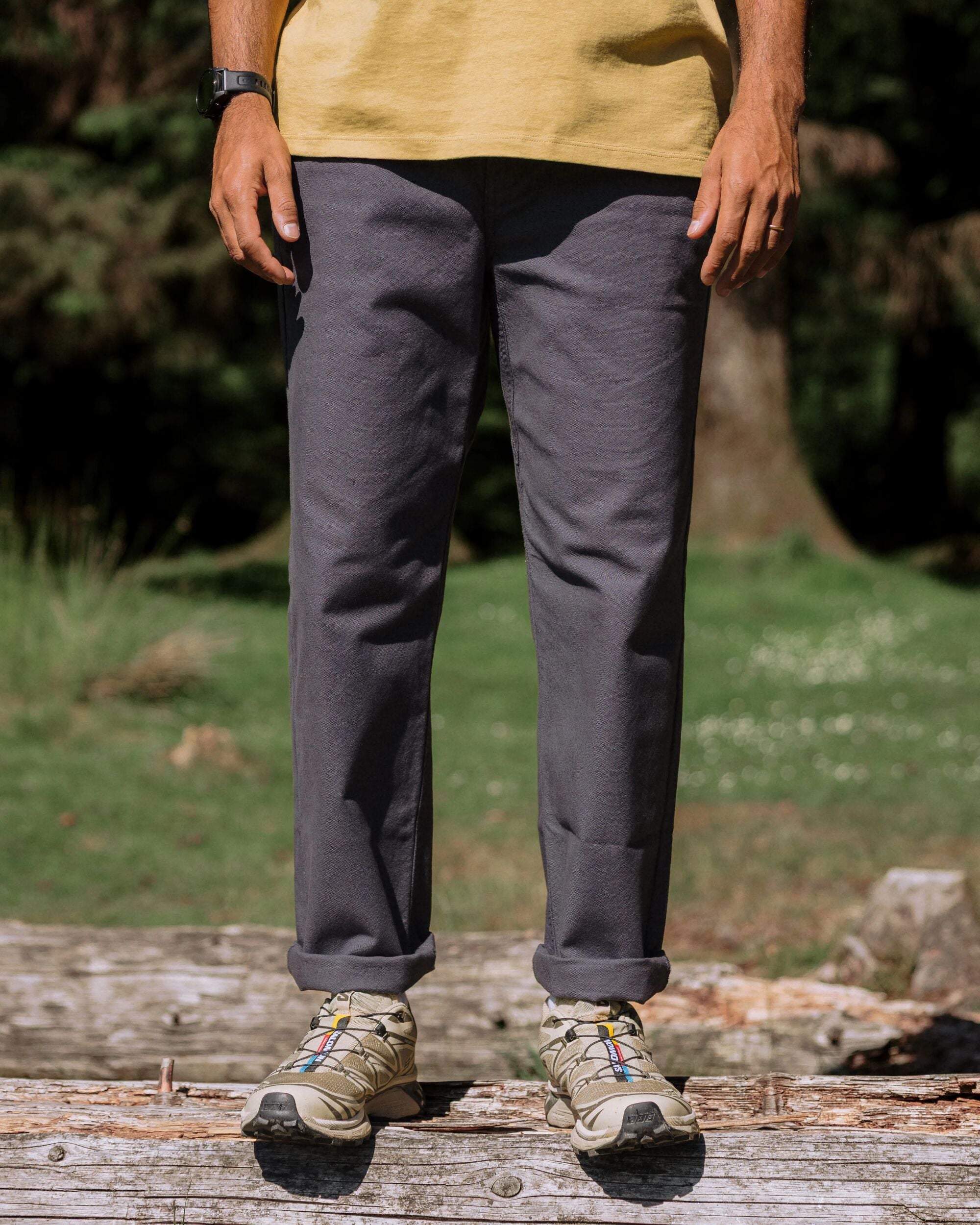 Adventurer Relaxed Fit Trouser - Charcoal - Lifestyle