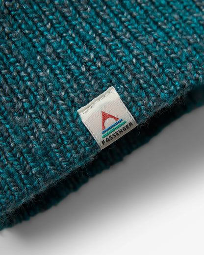 Fog Recycled Knitted Jumper - Mediterranean - Flatlay