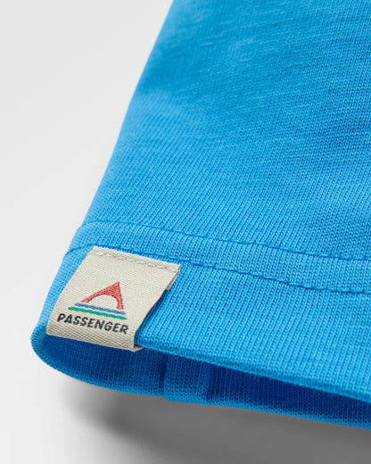 Beyond Relaxed Fit T-shirt - Marine Blue - Flatlay