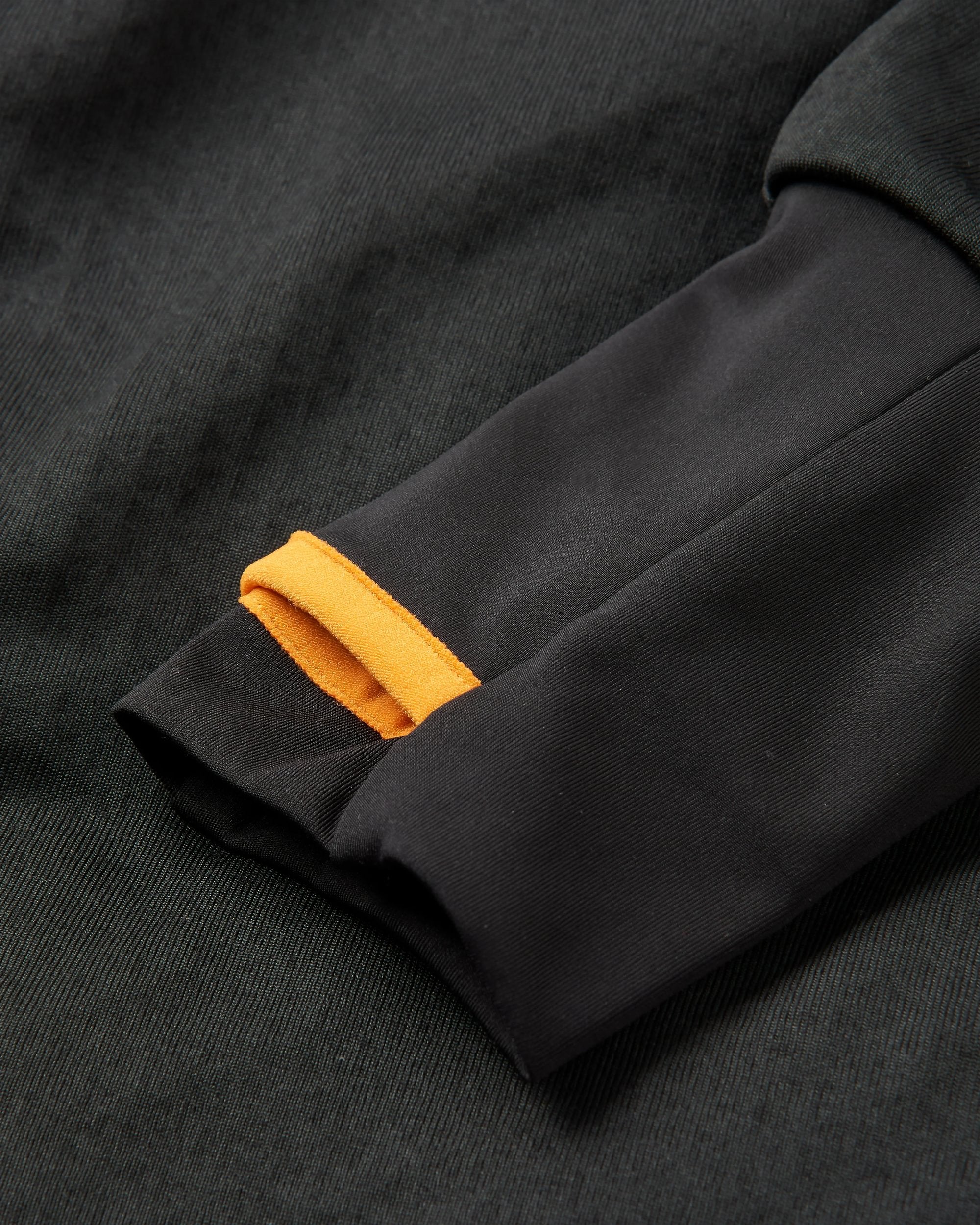 Atlantis Recycled Base Layer LS T-Shirt - Black - Flatlay