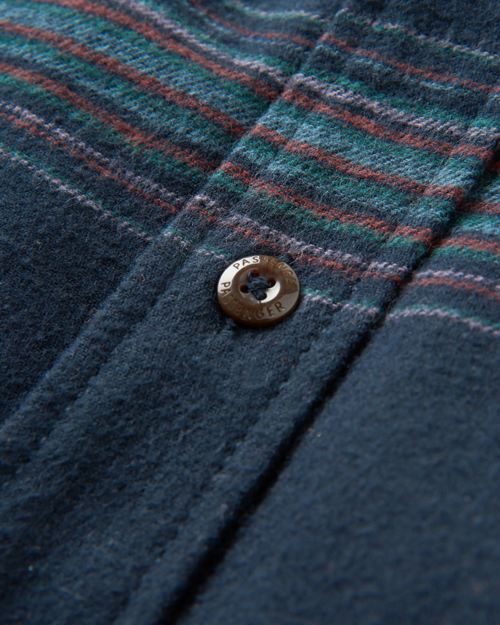 Backcountry Stripe Shirt - Black Stripe - Flatlay