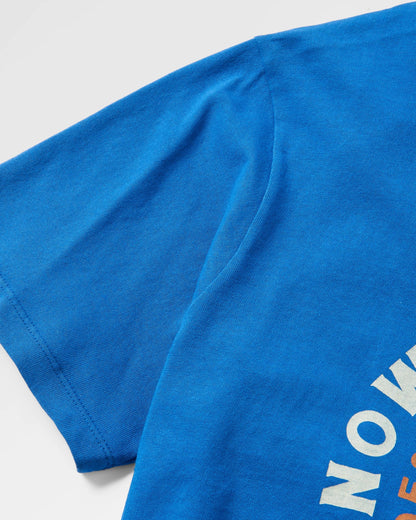 In The Woods T-Shirt - True Blue - Flatlay