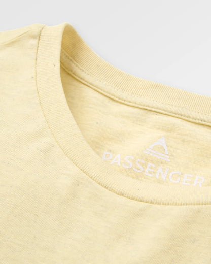 Classic Logo Recycled Cotton T-Shirt - Sunlight - Flatlay