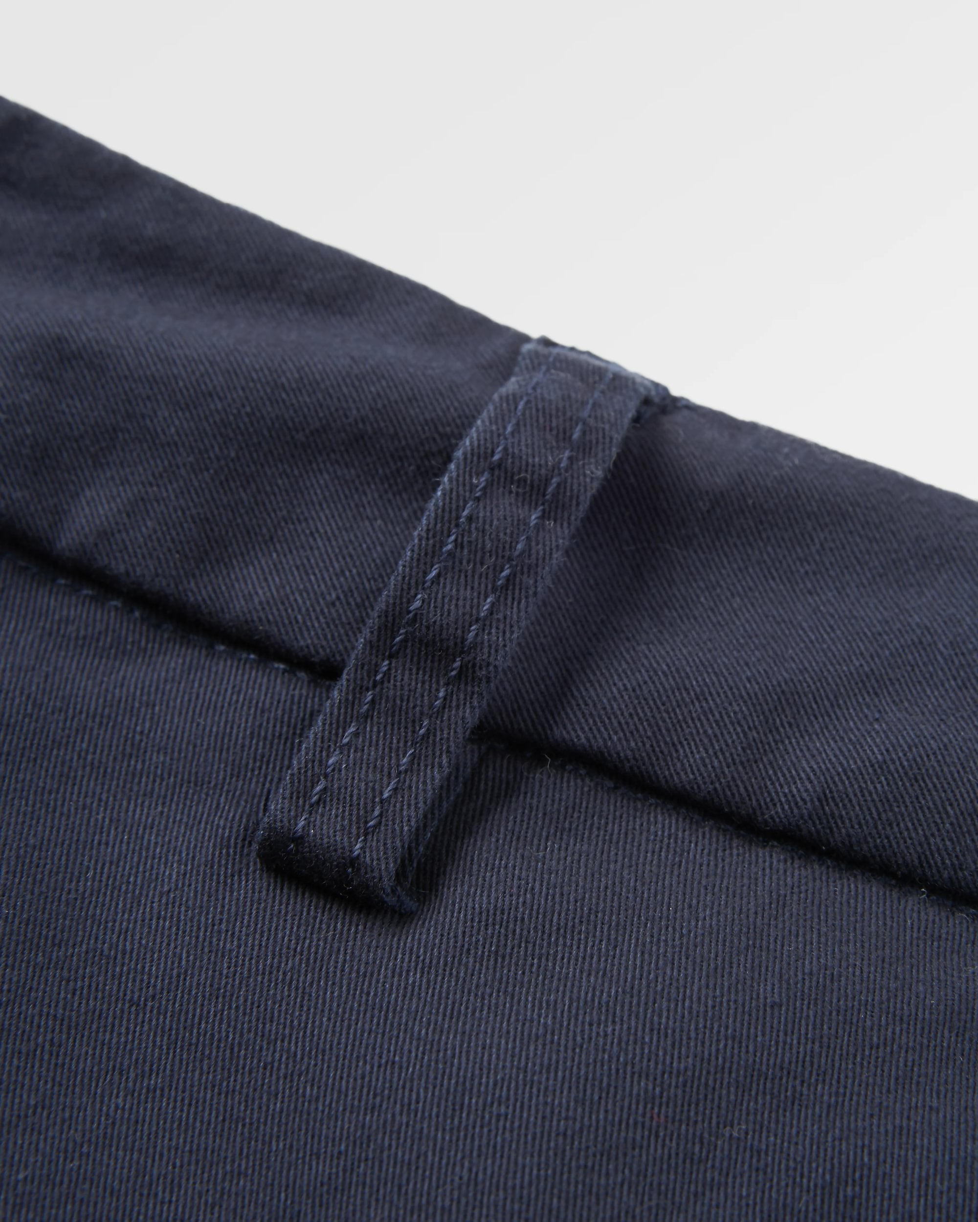 365 Organic Cotton Short - Deep Navy - Flatlay