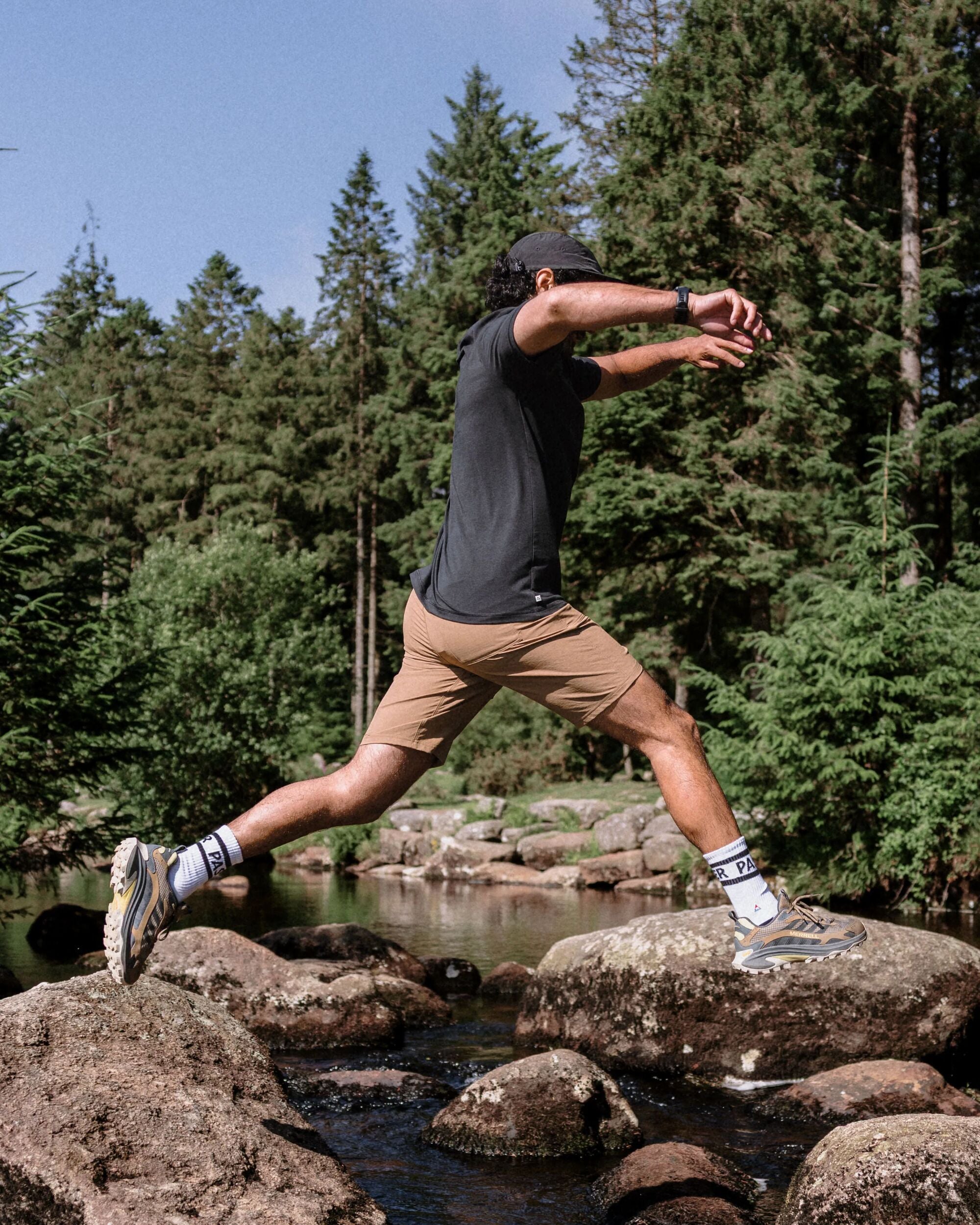 Ridescape Men's Active Short - Caramel Brown - Lifestyle