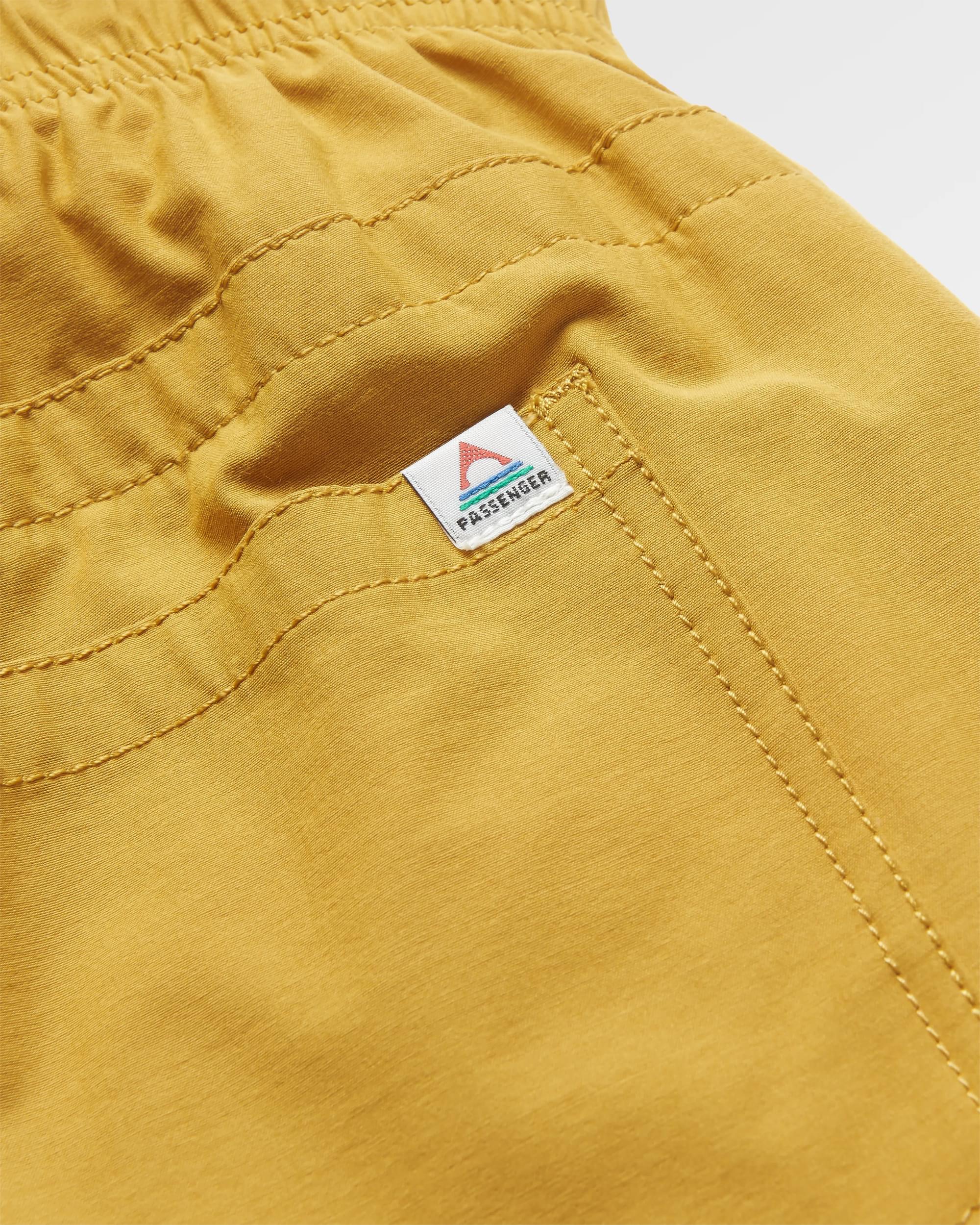 Drifter All Purpose Short - Mustard Gold - Flatlay