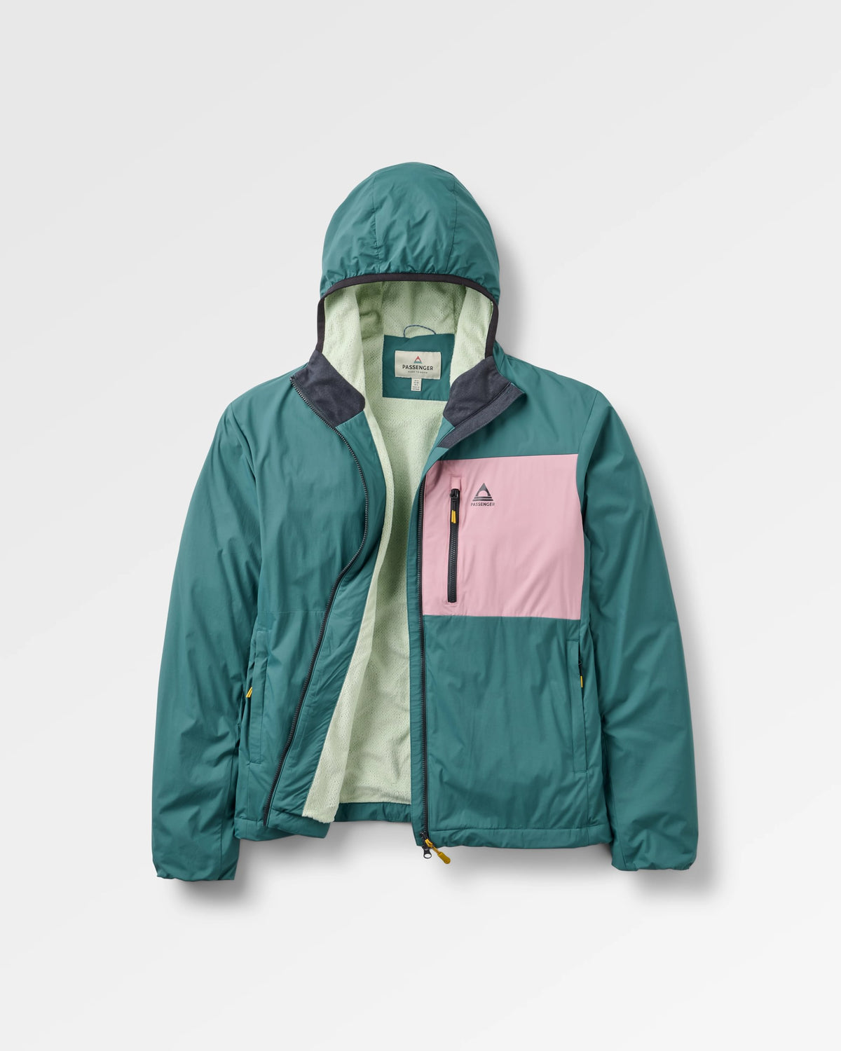 Marin Lined Windproof Jacket - Mediterranean - Flatlay