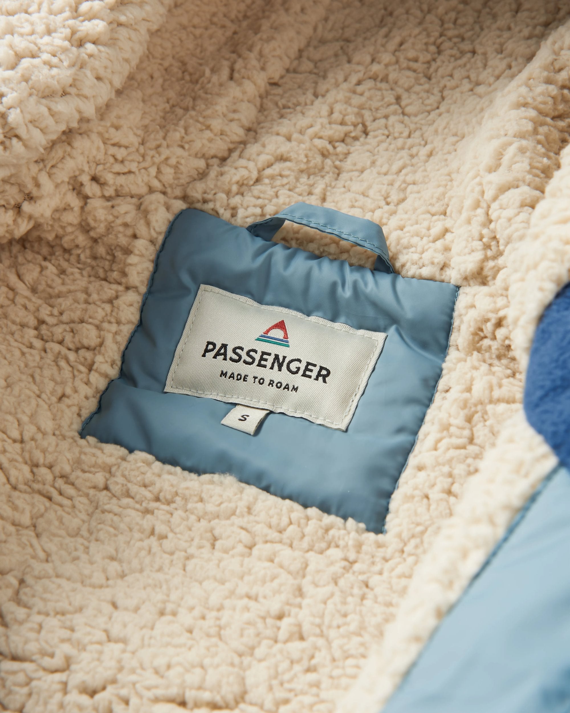 Flora Recycled Sherpa Lined Parka - Arctic - Flatlay