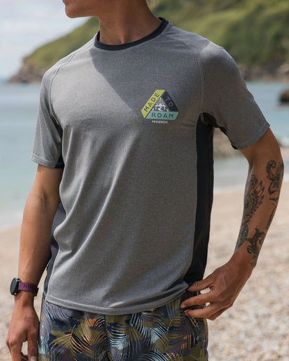 Cool Down Active T-shirt - Grey Marl - Lifestyle