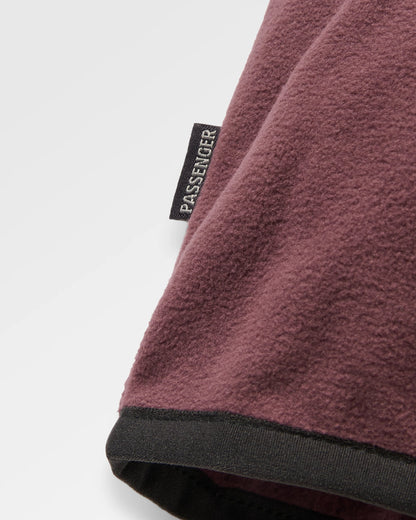 Set Off Polartec® Full Zip Fleece - Brambleberry/Stormy Blue - Flatlay