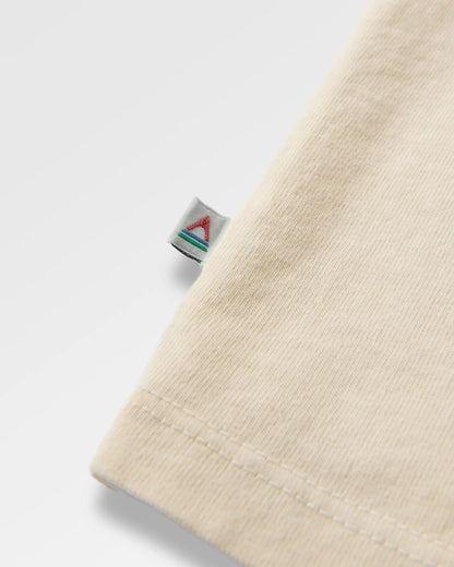 Dune Men's Recycled Cotton Vest - Birch - Flatlay