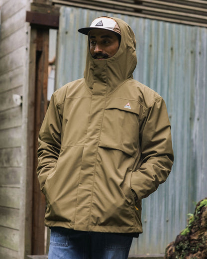 Overland Waterproof Jacket - Dark Olive - Lifestyle