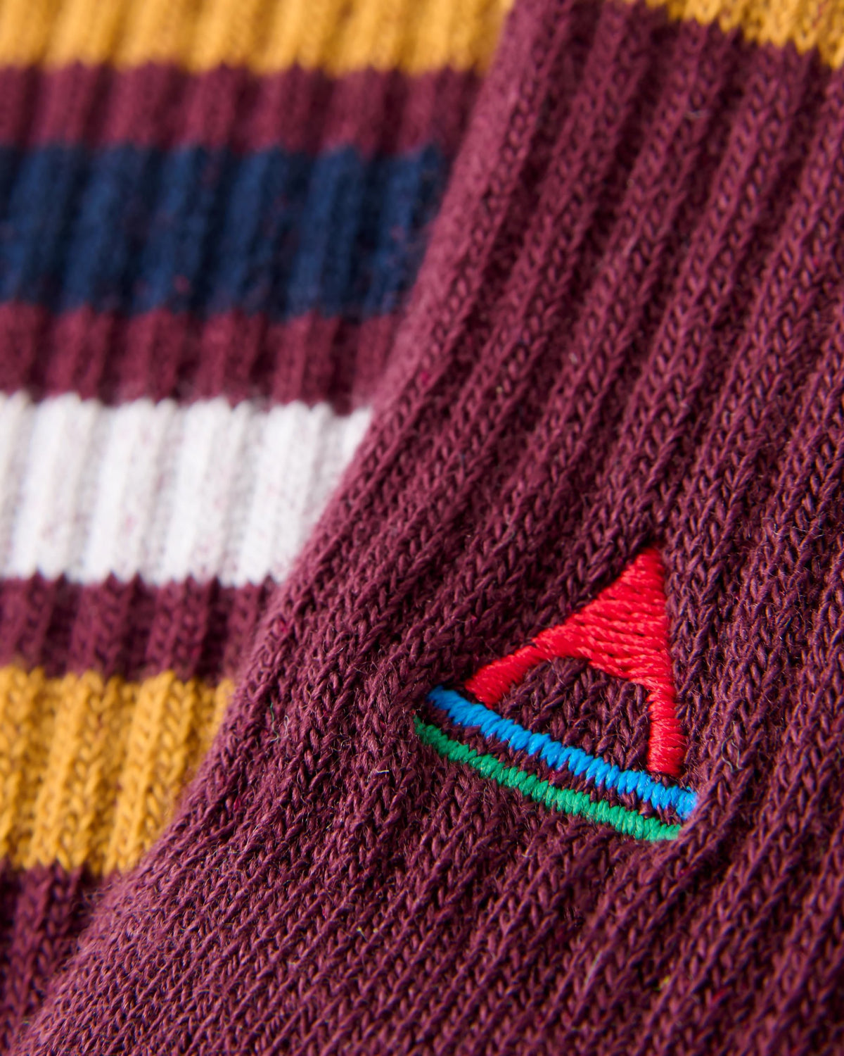 Classic Midweight Crew Socks - Brambleberry - Flatlay