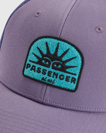 Midtown Trucker Cap - Heather - Flatlay