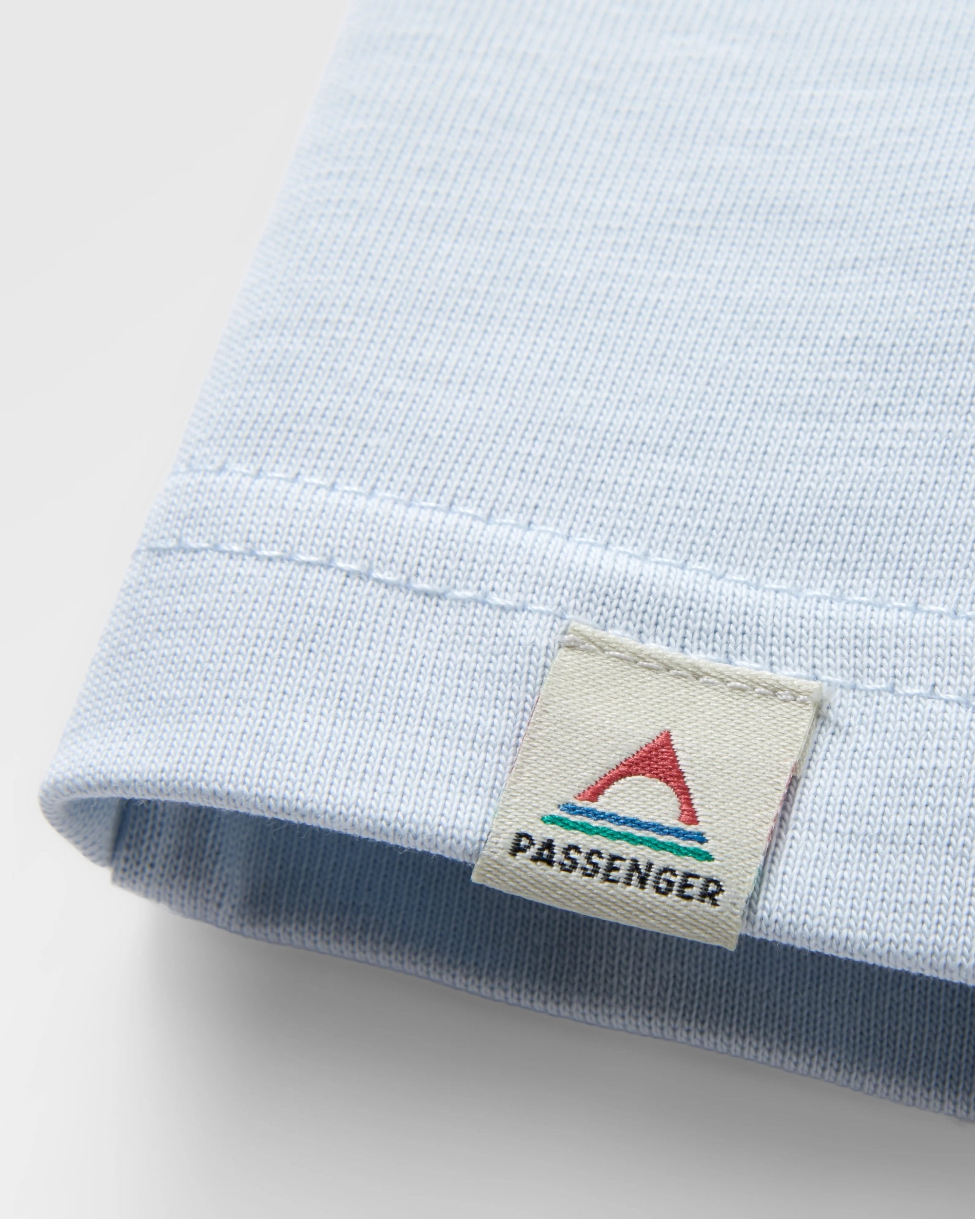 Beyond Relaxed Fit T-Shirt - Grey Blue - Flatlay