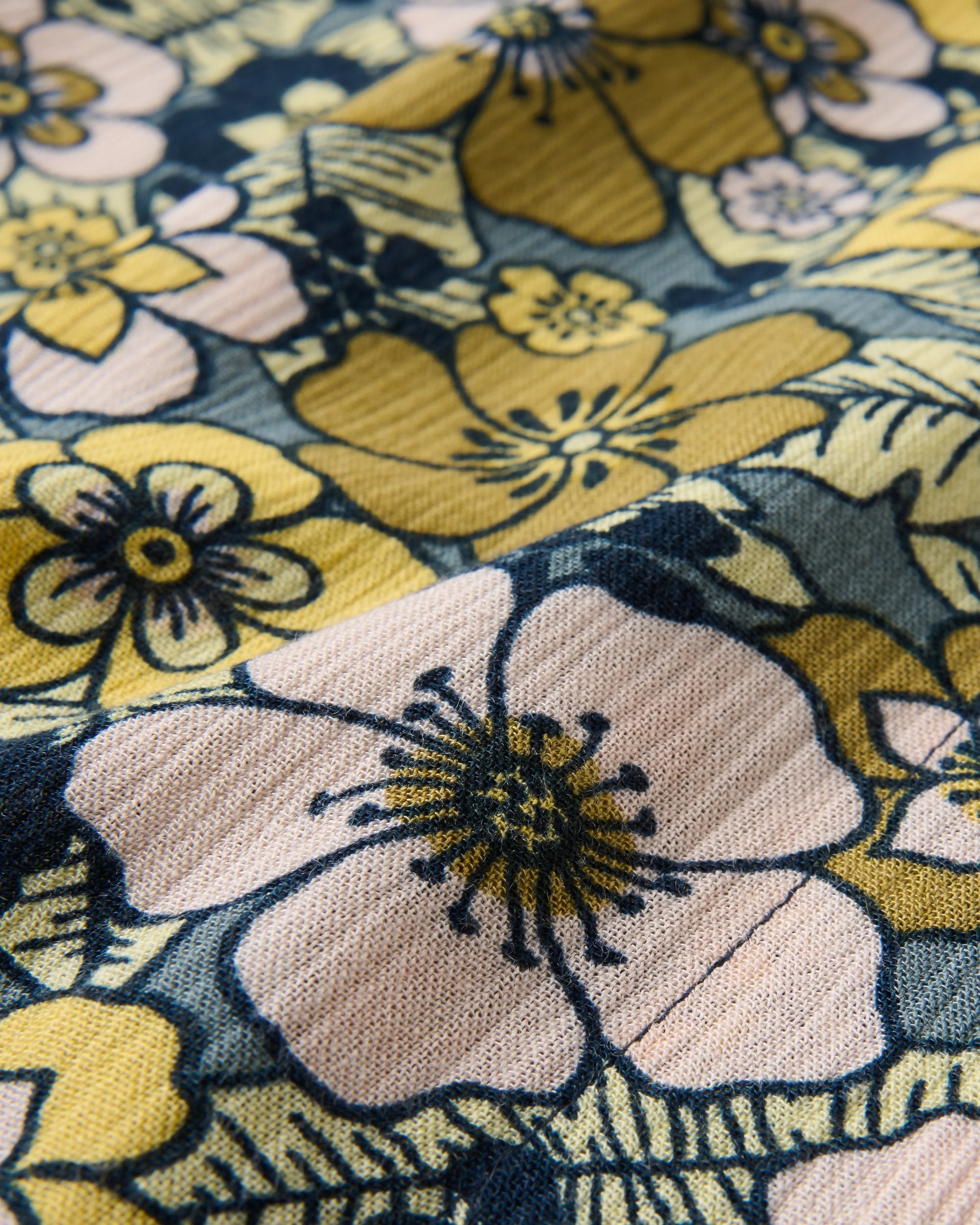 Hannah Skirt - Vintage Floral Sunlight - Flatlay