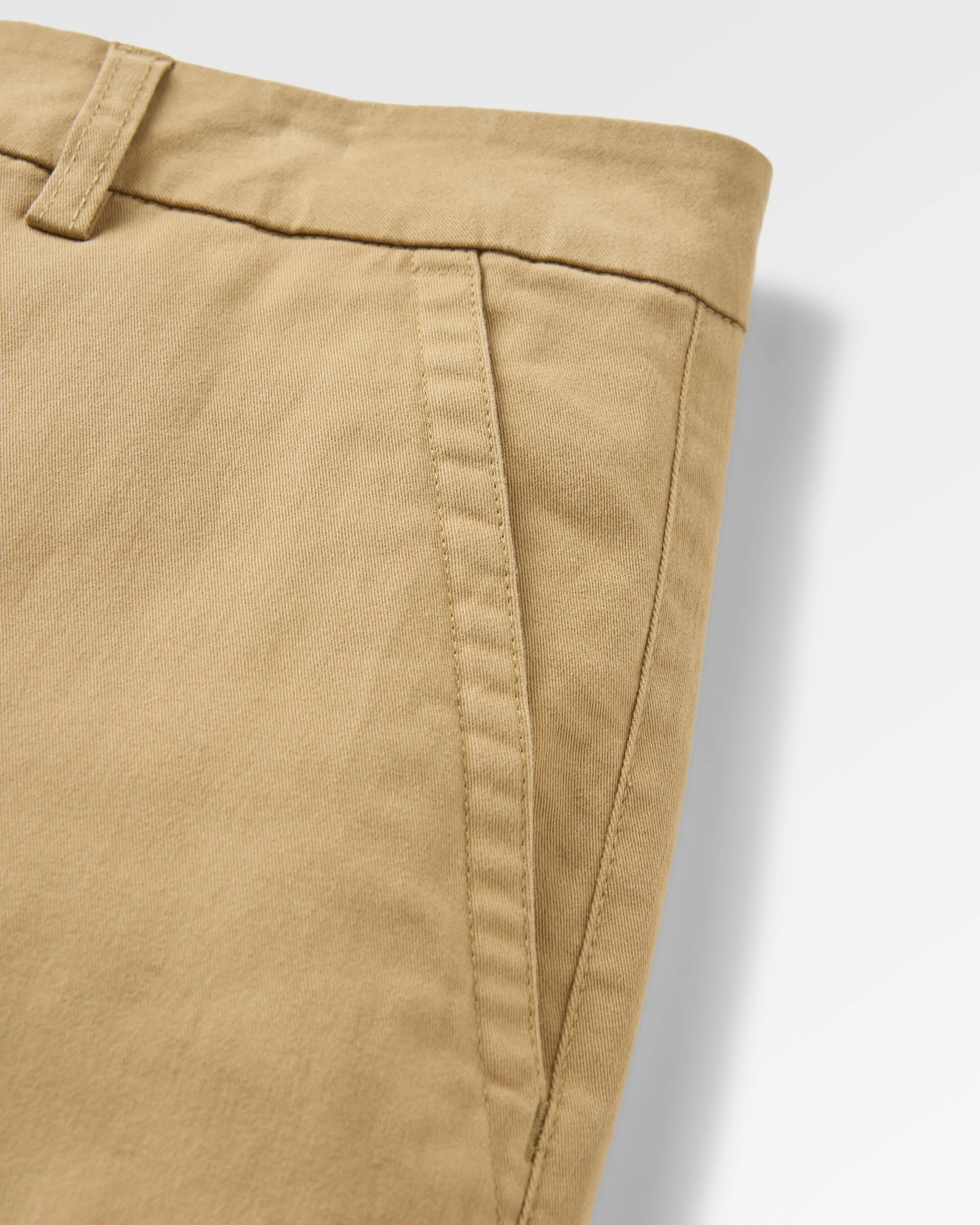 365 Organic Cotton Short - Chinchilla Brown - Flatlay