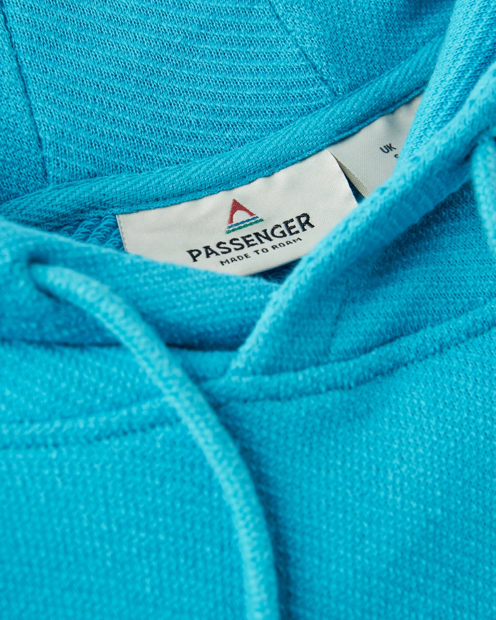 Sneak Organic Cotton Hoodie - Bluejay - Flatlay
