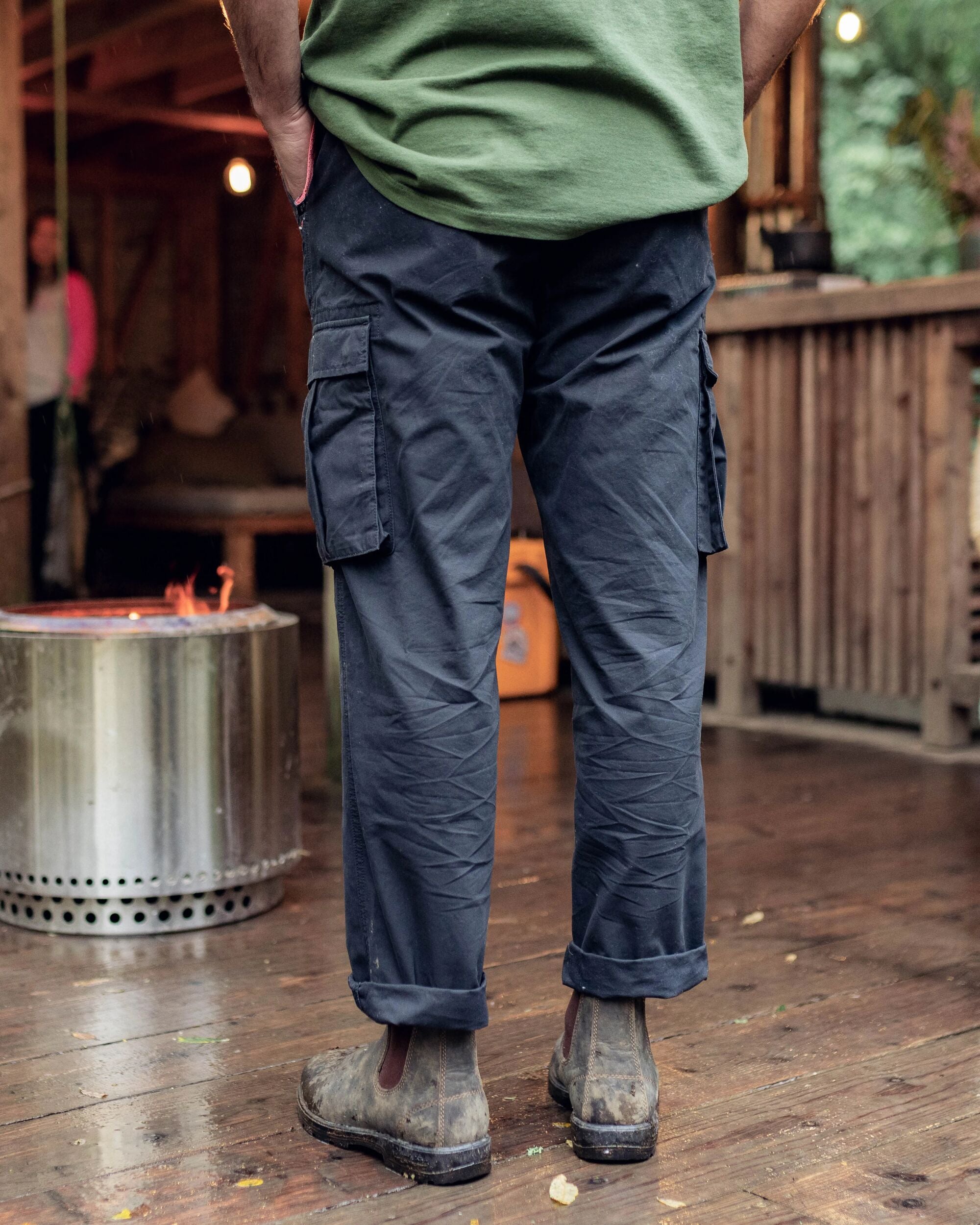 Adventurer Cargo Trouser - Black - 