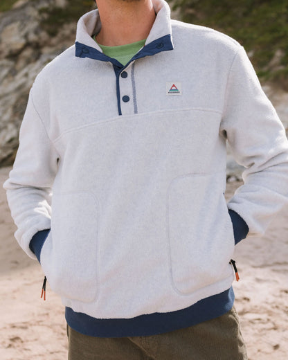 Take It Easy Polar Fleece - Grey Marl - Lifestyle