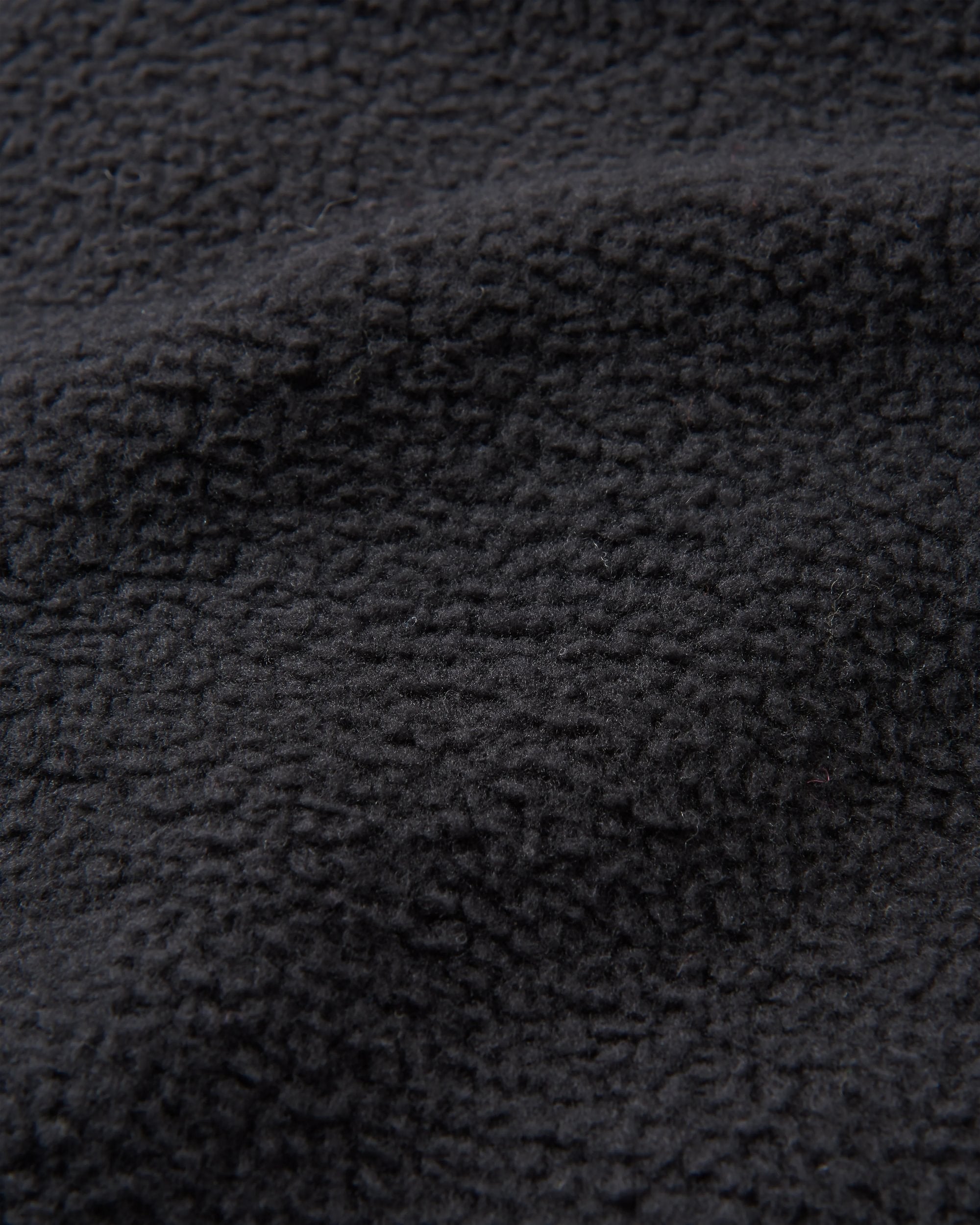 Offgrid Recycled Sherpa Fleece Jogger - Black - Flatlay