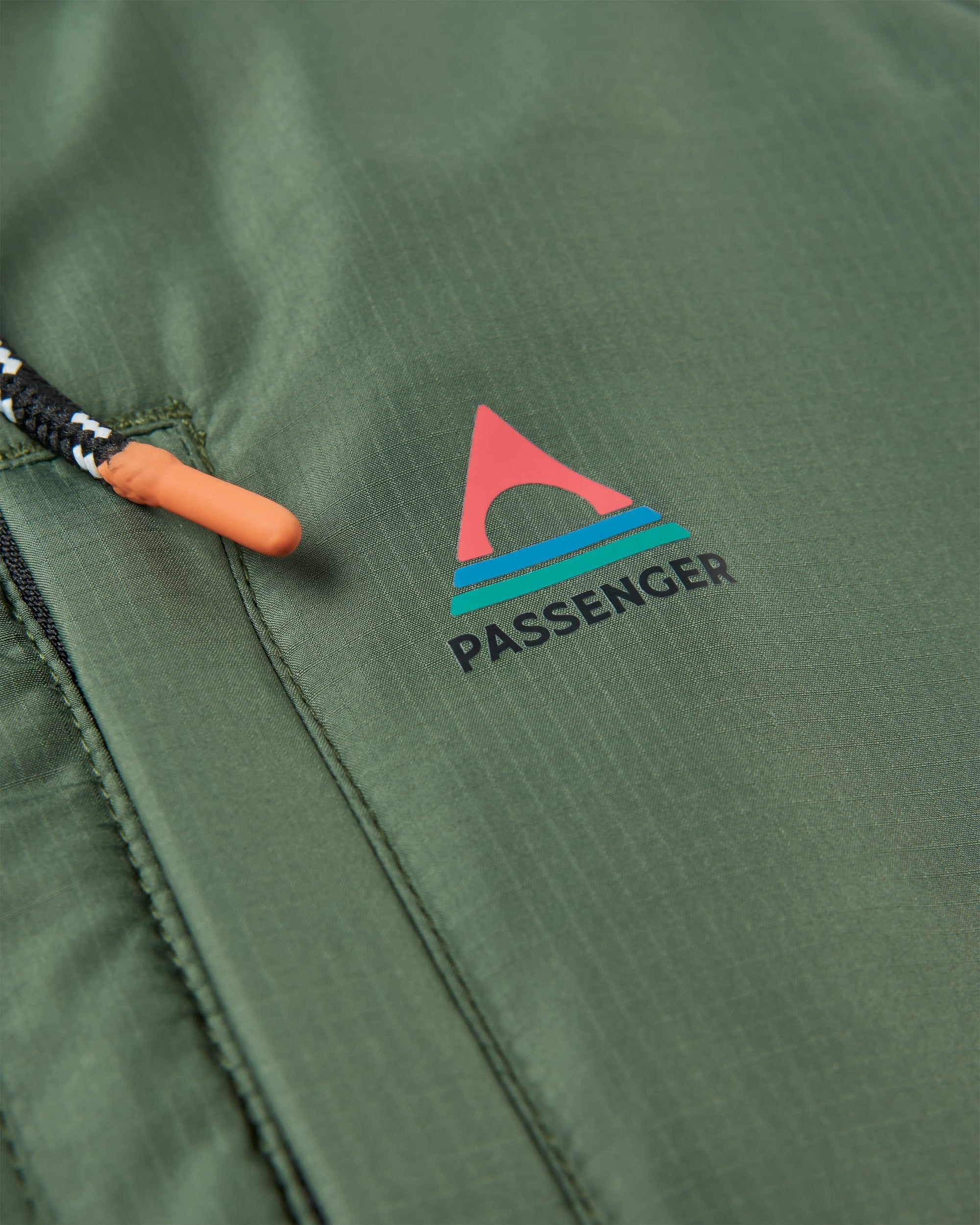 Dylan Recycled Insulated Full Zip Jacket - Wild Green - Flatlay