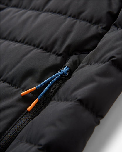 Northstar Down Recycled Vest - Black - Flatlay