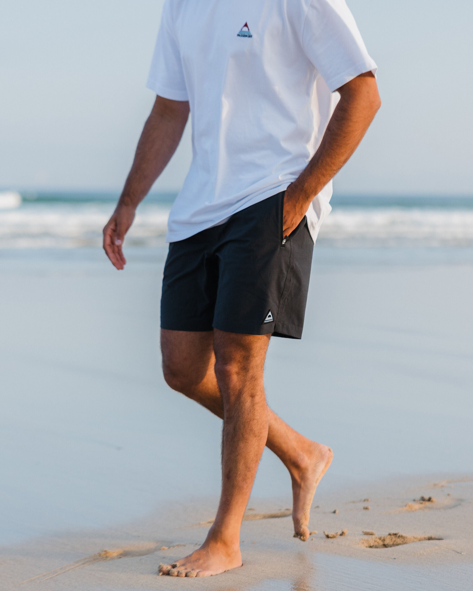 Traveller Organic All Purpose Short - Black - Lifestyle